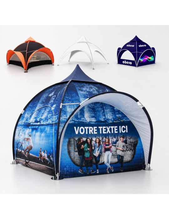 Tente personnalisable dôme