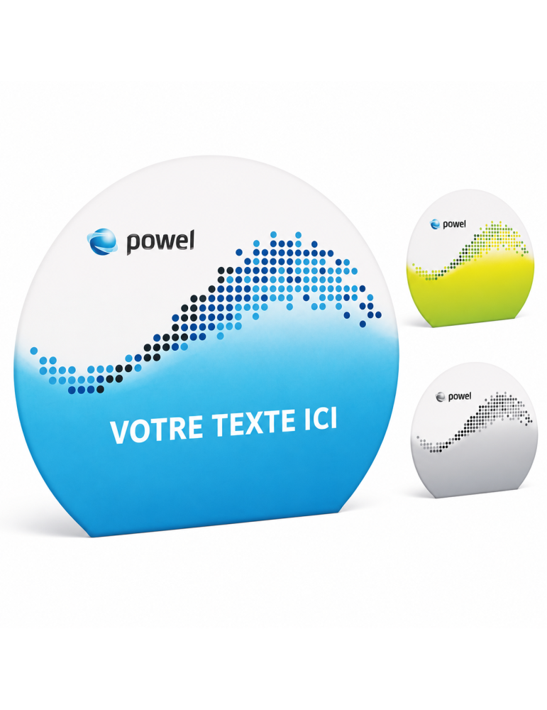 Paravent publicitaire événementiel Revo wall v08