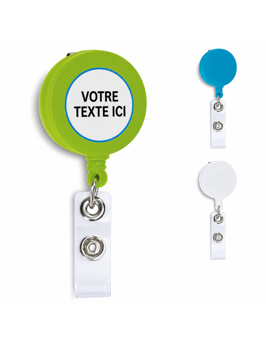Bloc-notes publicitaire porte badge
