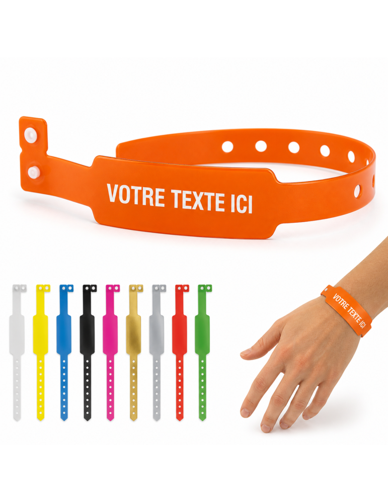 Bracelet d'identification publicitaire batterie externe 5000 mAh Power