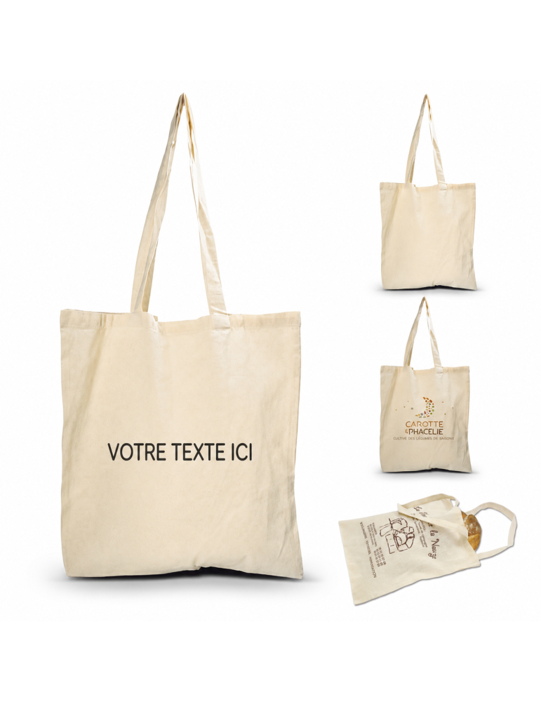 Carnet sac shopping personnalisable