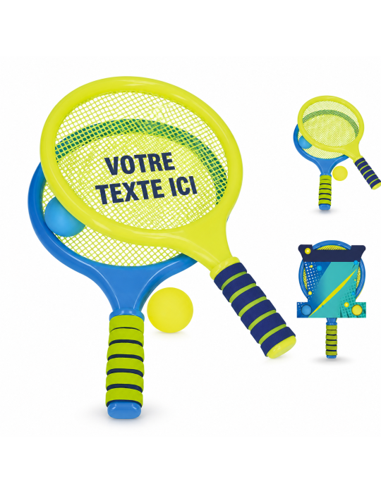 Chargeur publicitaire raquettes de plage