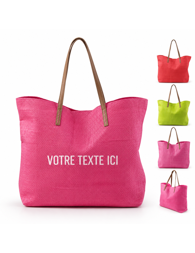 Sac de Plage Pratique Personnalisé - Luzia