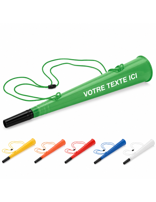 Corne de brume publicitaire en plastique PP
