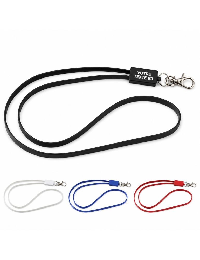 Lanyard USB pratique et personnalisé Marguerite