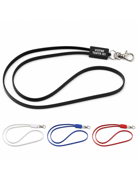 Lanyard USB pratique et personnalisé Marguerite