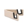 Support téléphone  en bambou/ABS personnalisé - STANDOL+ pas cher Matières : bambou Couleurs : blanc