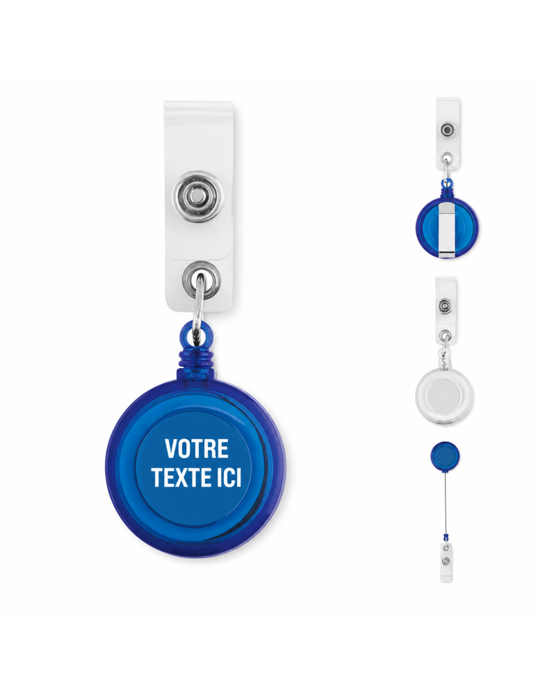 Badge Extensible Pratique : Objet Publicitaire LADES