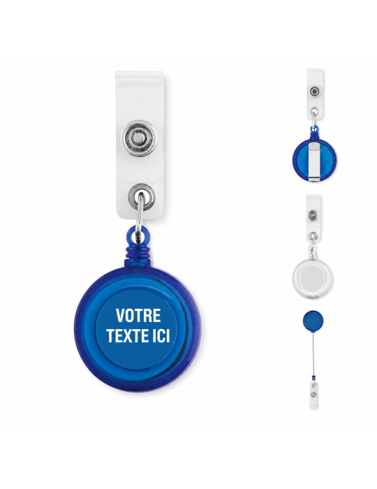 Badge Extensible Pratique : Objet Publicitaire LADES