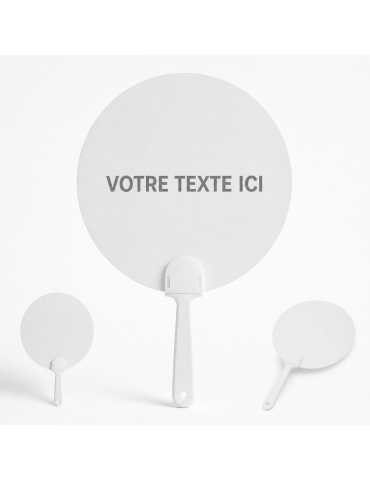 Éventail Semi-Rigide PAYPAY personnalisé 2