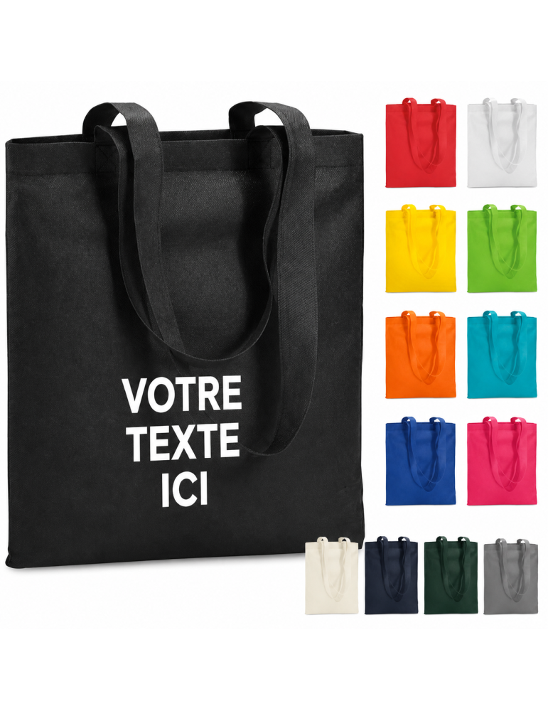 Sac de shopping  et pratique personnalisable pas cher - TOTECOLOR