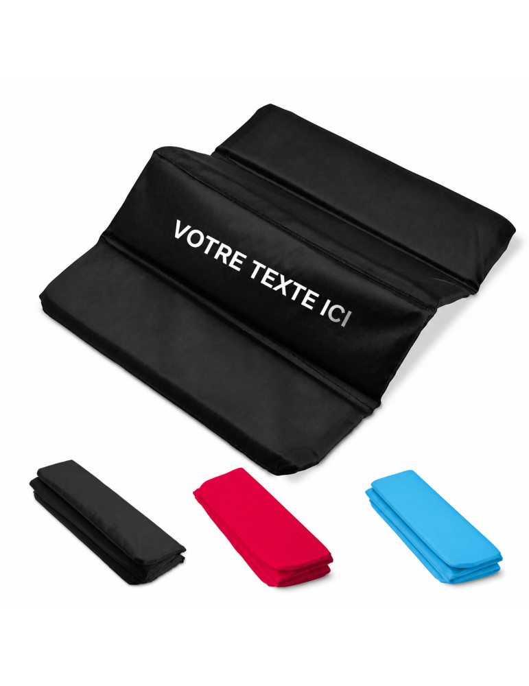 Natte Pliable de Siège Personnalisée - Événements 210D