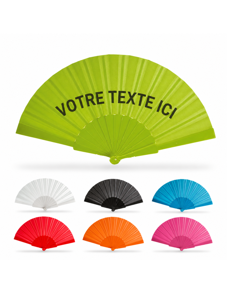 Eventail  FANNY publicitaire personnalisée