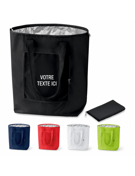 Sac Isotherme Personnalisé PLICOOL - Idéal pour vos Courses pas cher