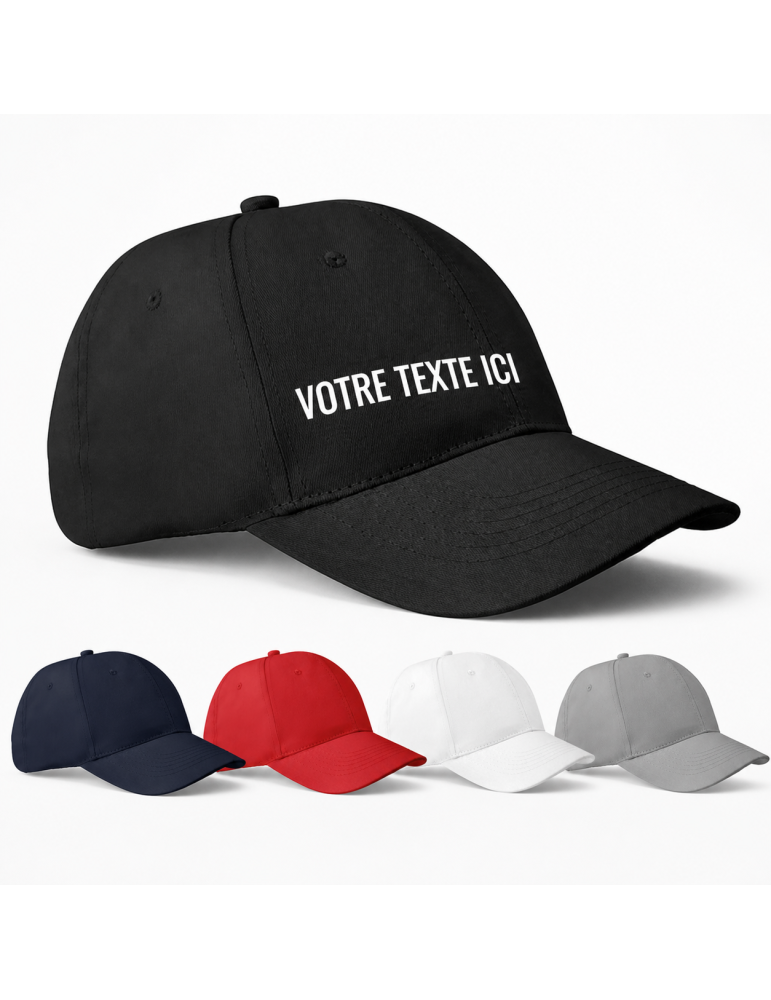 Casquette Baseball Personnalisée BASIE Confort