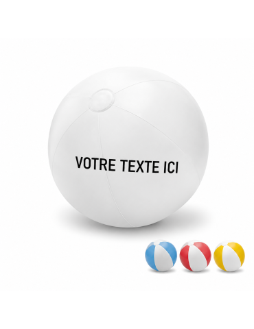 Ballon de Plage Gonflable Personnalisé - PVC PLAY pas cher 2