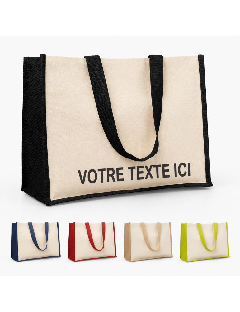 Sac en Coton Bio Personnalisable -
