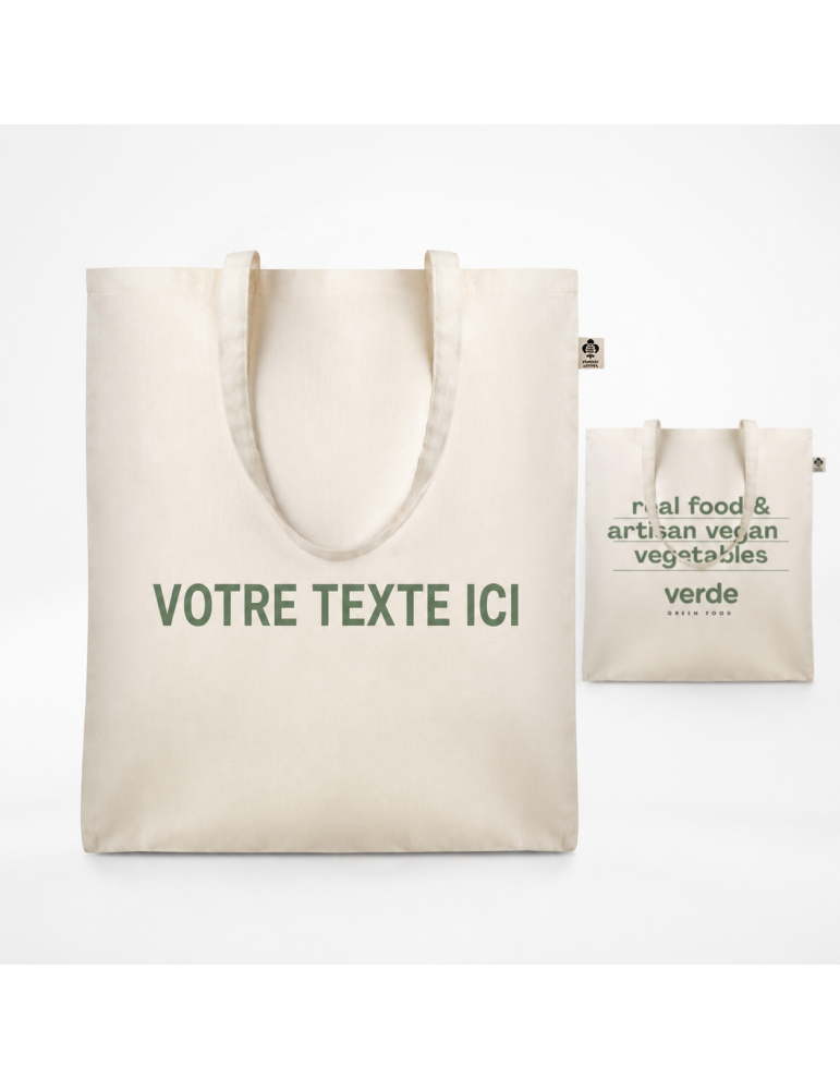 Sac à Cordelette en Coton Bio Personnalisable - et Pratique