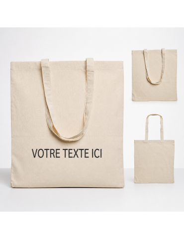 Sac Shopping et Pratique en Coton Personnalisé 2