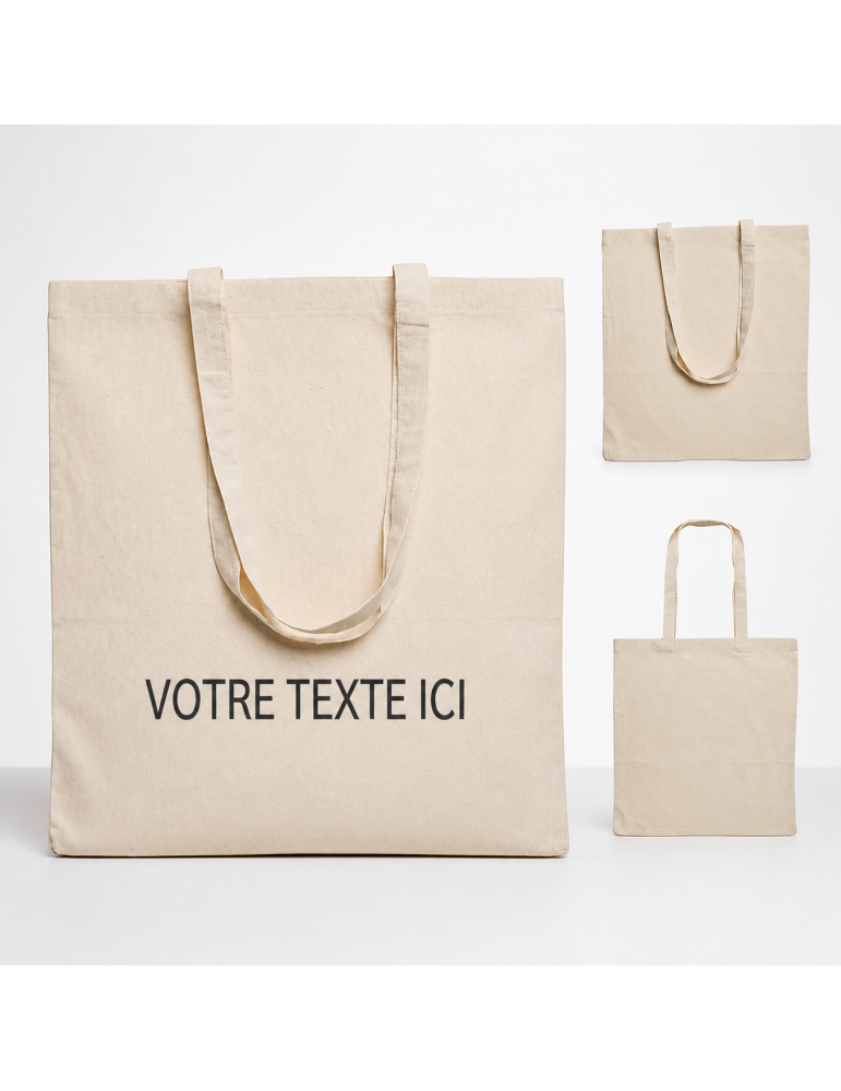 Sac Shopping et Pratique en Coton Personnalisé