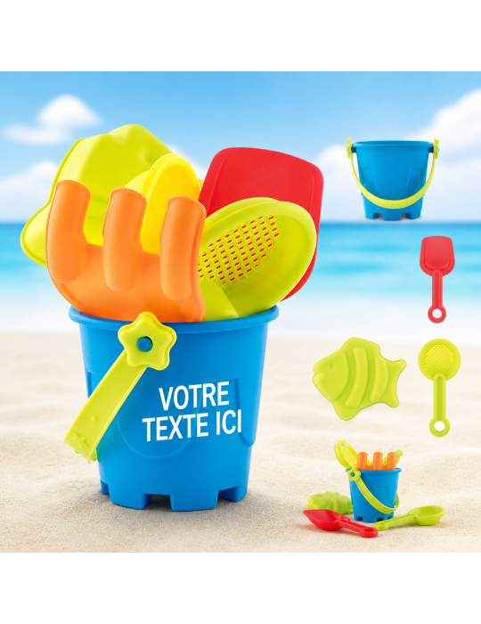 Jouets de plage 6 pcs Offrez le plaisir Personnalisé pas cher