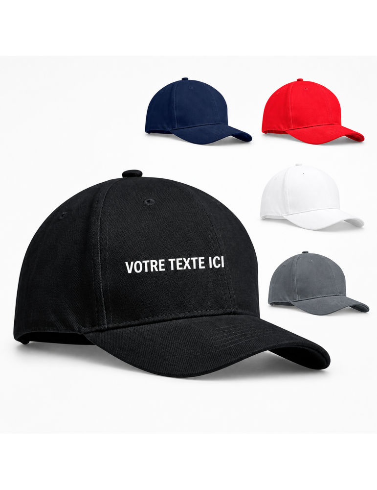 Casquette Personnalisable - DUNEDIN en coton