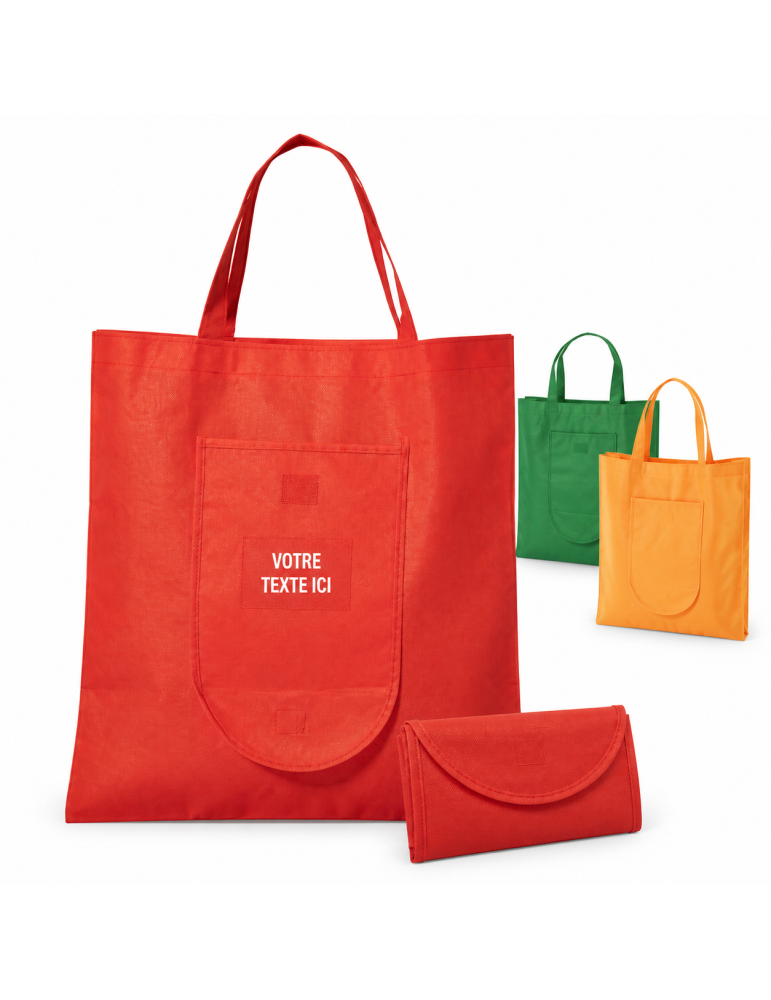 Sac Pliable Personnalisé Konsum - Idéal pour vos Courses