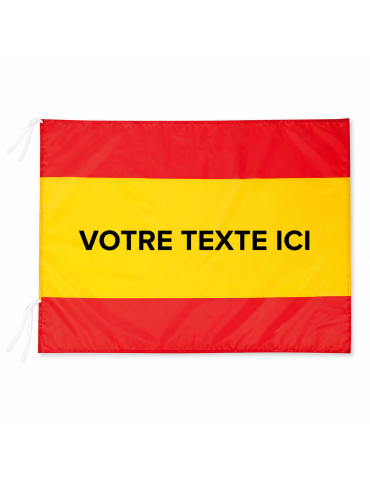 Drapeau personnalisé en polyester idéal pour événements pas cher - Caser 2