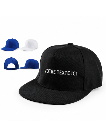 Casquette Personnalisée Éco-responsable - Lorenz Matières : coton Couleurs : noir 2