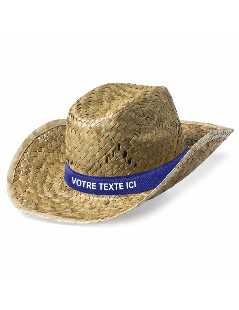 Publicitaire Chapeau - Bull en Paille