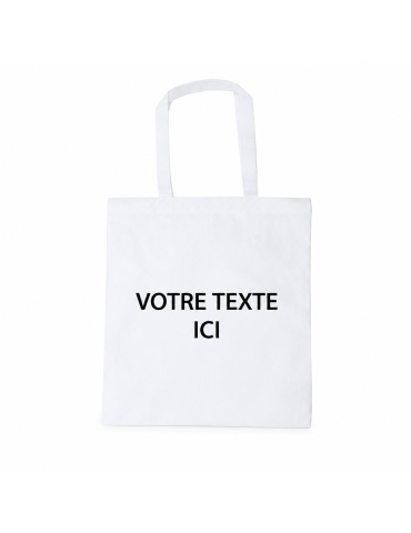 Sac shopping personnalisable  Mirtal - Sac sublimation publicitaire Matières : polypropylène (PP) Couleurs : blanc 2