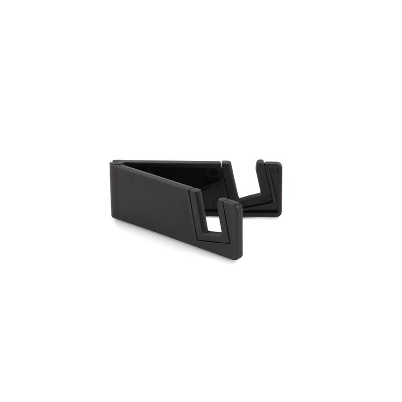 Support téléphone  en bambou/ABS personnalisé - STANDOL+ pas cher Matières : bambou Couleurs : noir personnalisable avec votre l