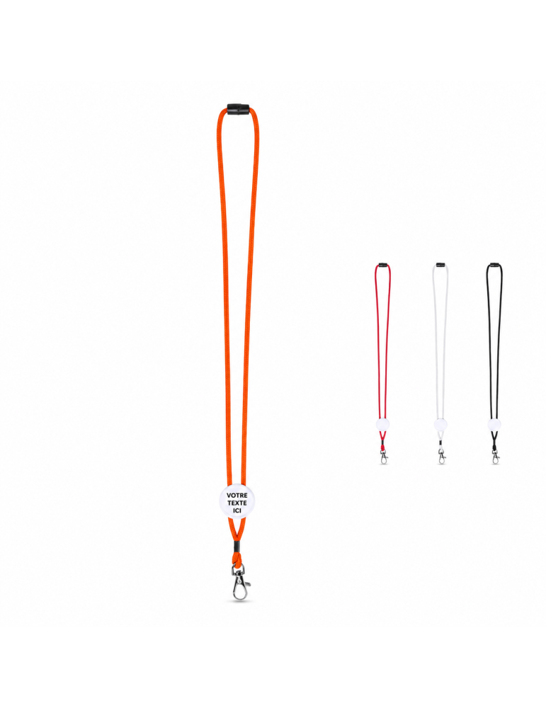 Cordon Publicitaire Personnalisé - Lanyard Perux