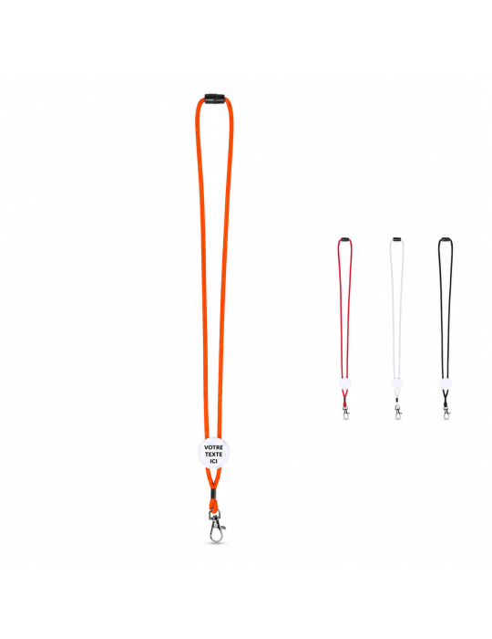 Cordon Publicitaire Personnalisé - Lanyard Perux