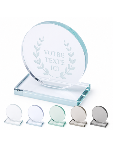 Plaque en Verre Personnalisée Trophée Owen Matières : verre 2