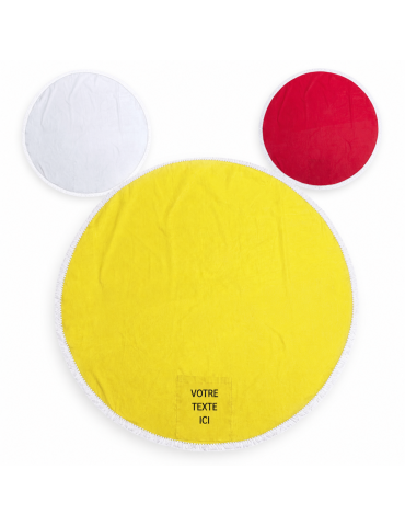 Natte de Plage Éco-responsable 100% Coton Personnalisée Hansier 2