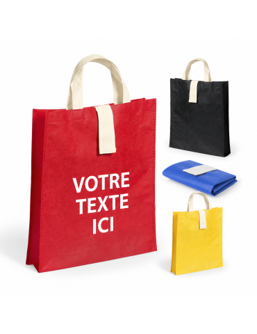 Sac Pliable Éco-responsable Personnalisé - Blastar Matières : polypropylène (PP) Couleurs : rouge 2