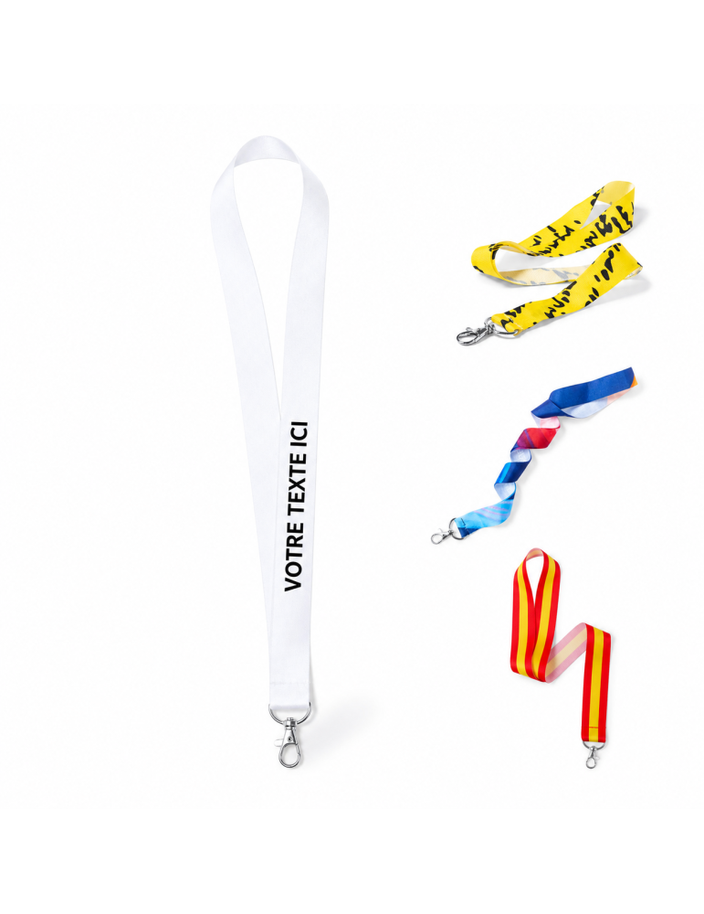 Accessoire Idéal pour vos Événements Personnalisé - Lanyard Sublimation Nopak