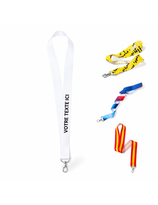 Accessoire Idéal pour vos Événements Personnalisé - Lanyard Sublimation Nopak