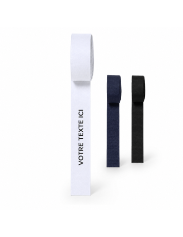 Ruban Polyesterband Personnalisé pour Chapeau - Objet Publicitaire Unique Matières : polyester Couleurs : blanc 2