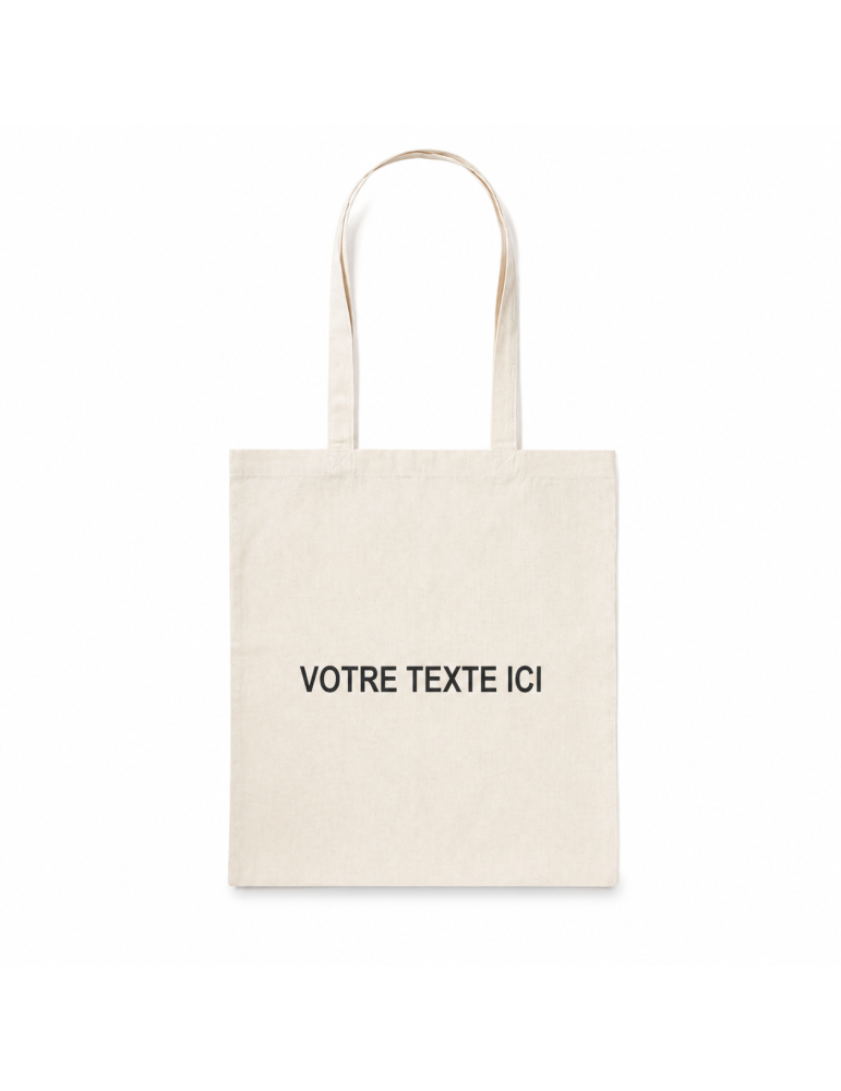 Sac Shopping en Coton Résistant Personnalisé Ponkal pas cher