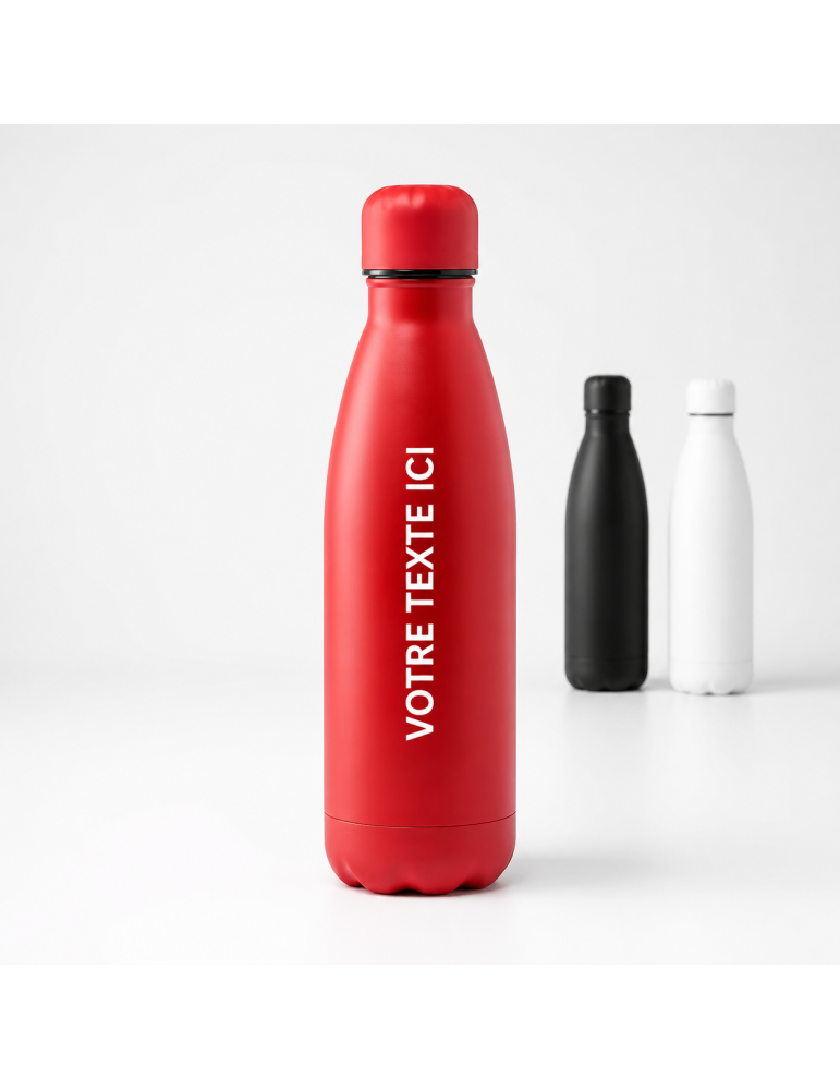 Gourde Personnalisable en Acier Rextan - Bidon