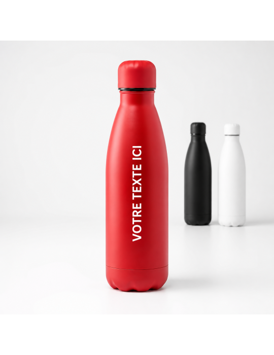 Gourde Personnalisable en Acier Rextan - Bidon