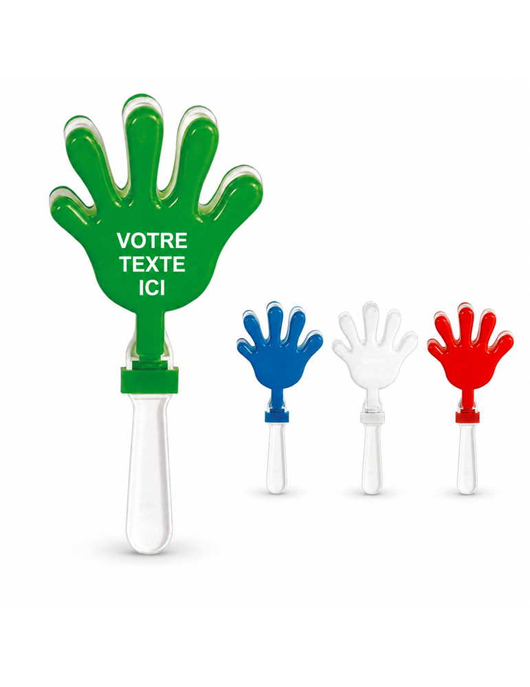 Accessoire Unique Personnalisé - Main Animation Maracan pas cher
