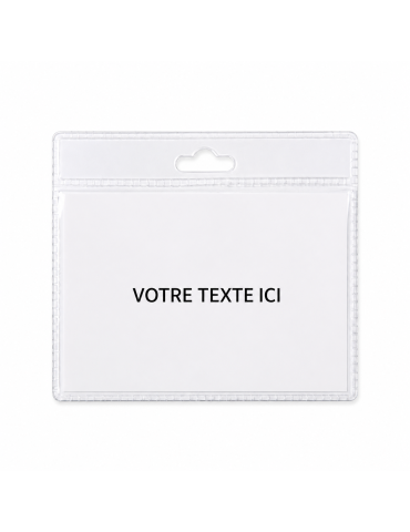 Badge Personnalisé Éco-responsable pour Séminaire - Ifem Matières : PVC 2