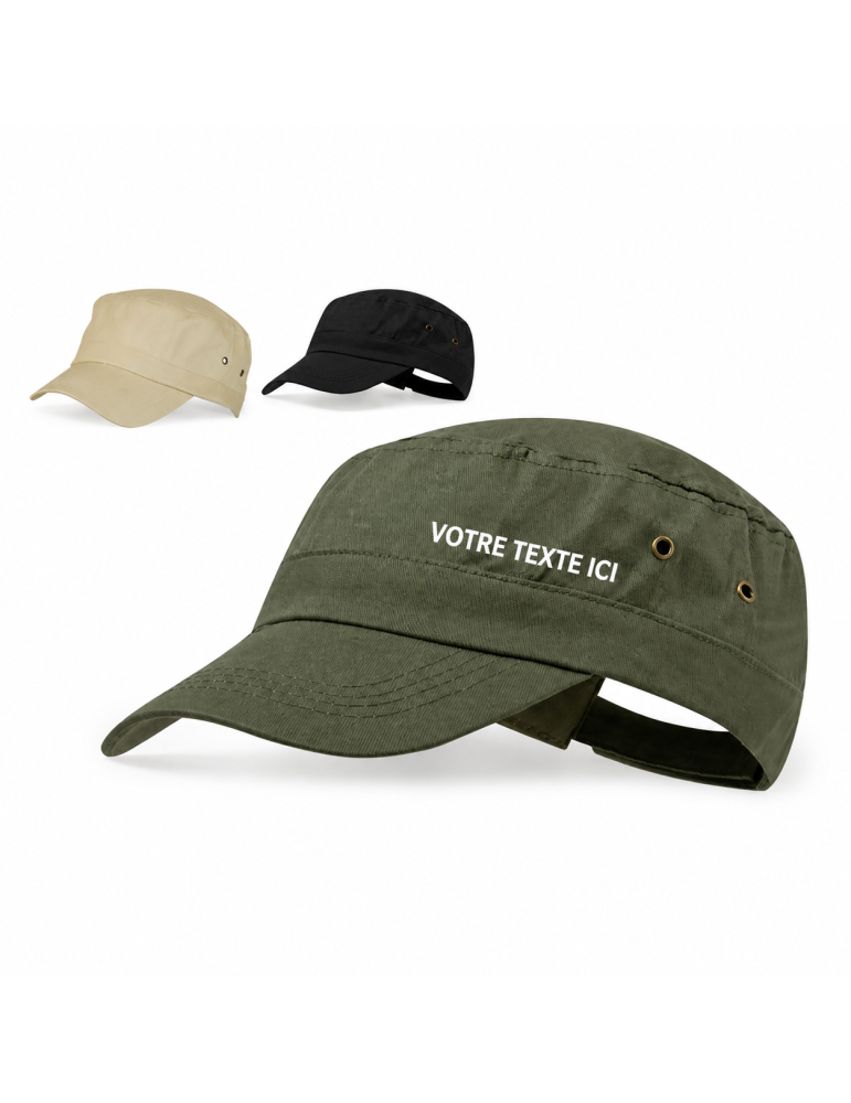 Casquette personnalisée Saigon - Pratique et Personnalisable