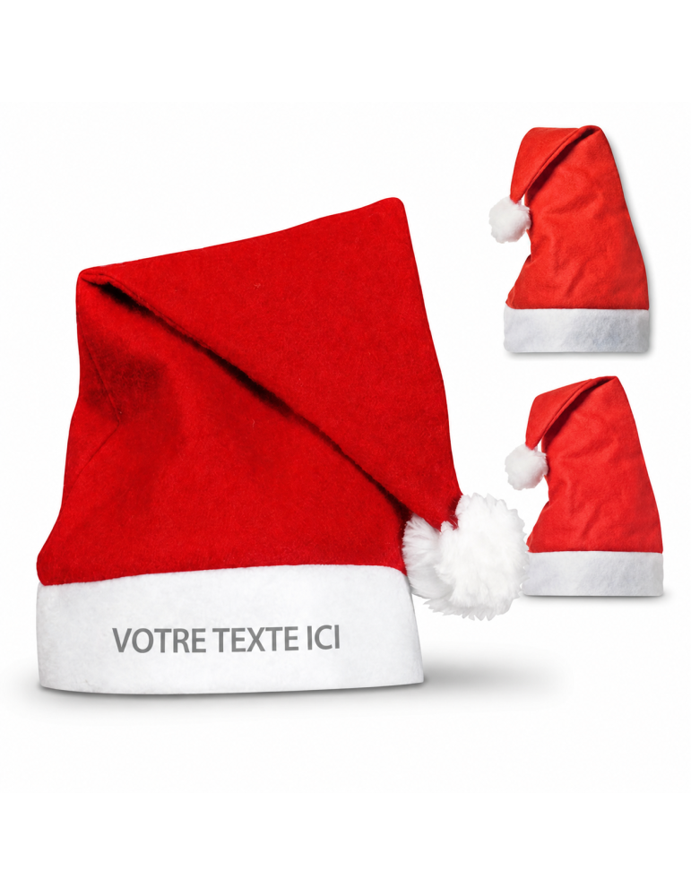 Chapeau de Noël BONO Festif publicitaire pas cher
