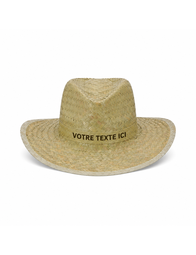 Chapeau de paille  Sanler publicitaire
