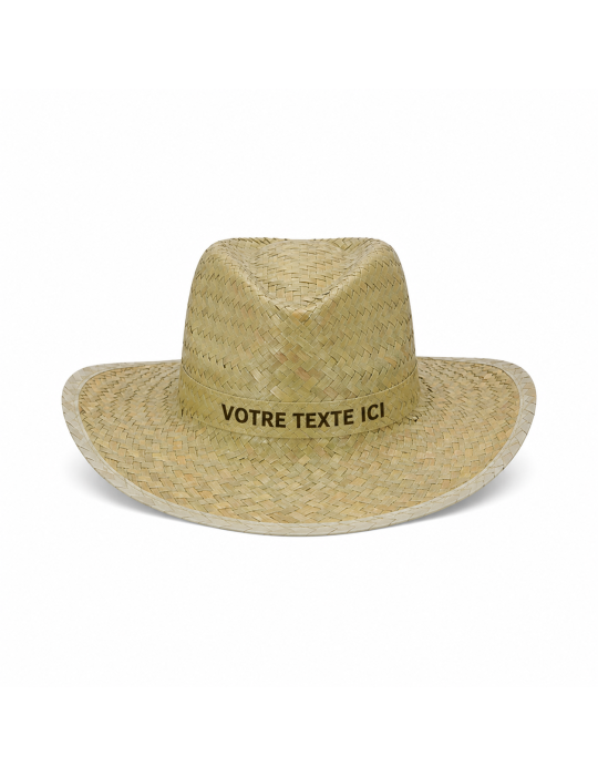 Chapeau de paille  Sanler publicitaire