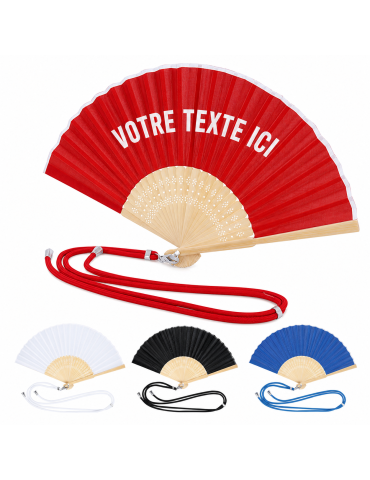 Éventail personnalisable pas cher Yanex 2